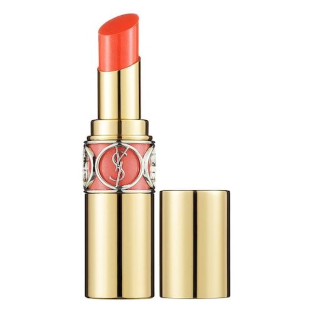 YSL Rouge Volupte Silky Sensual Radiant Lipstick in No. 14 Coral (Foto: Daily Vanity)