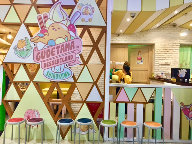 Interior Gudetama in Dessertland (Foto: Mela Nurhidayati/kumparan)