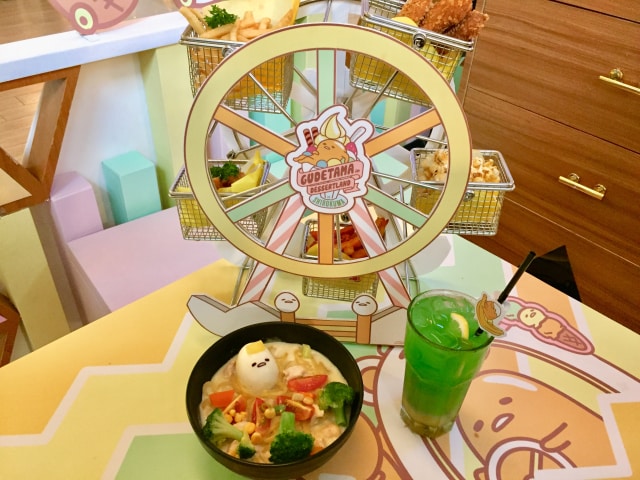 Beragam Menu di Gudetama in Dessertland (Foto: Mela Nurhidayati/kumparan)