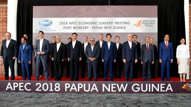 Presiden Joko Widodo menghadiri acara KTT APEC 2018. (Foto: Dok. Laily Rachev/Biro Pers Setpres)