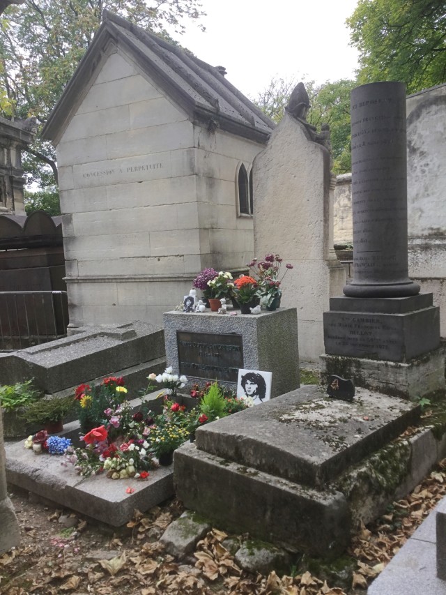 Makam Jim Morrison. (Foto: Daniel Chrisendo)