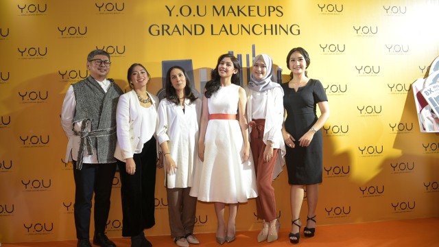Acara peluncuran kosmetik Lokal Y.O.U. (Foto: Dok. Y.O.U)