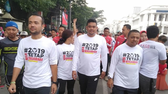Masyarakat Ikuti Jalan Sehat #2019 Kita Tetap Bersaudara di Medan 