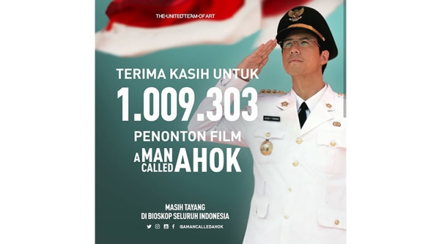 A Man Called Ahok : Sukses menginspirasi banyak keluarga di Indonesia sekaligus Tembus 1 J (2)