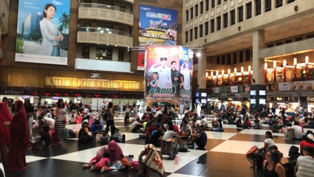 Hall Taipei Main Station. (Foto: Arifin Asydhad/kumparan)