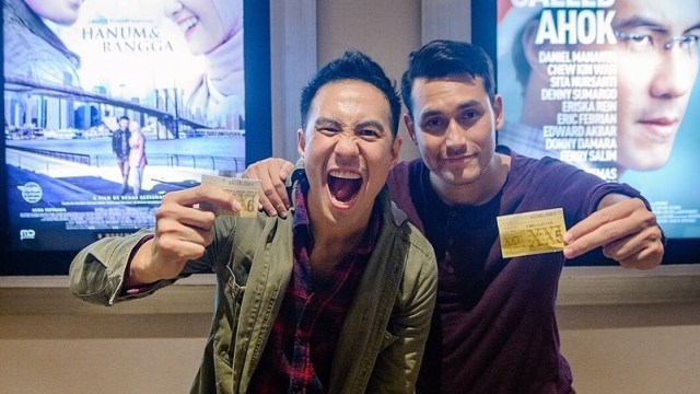 Daniel Mananta dan Arifin Putra. (Foto: Instagram @vjdaniel)