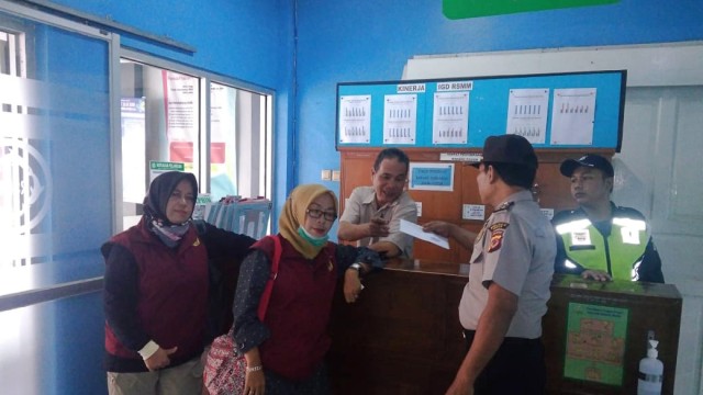 Orang dengan gangguan jiwa diamankan Polsek Rancabungur, Bogor. (Foto: Dok. Istimewa)