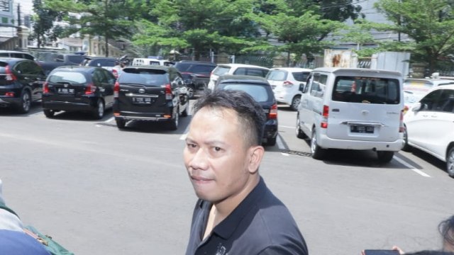 Vicky Prasetyo di Polres Jakarta Selatan (Foto: Aria Pradana/kumparan)