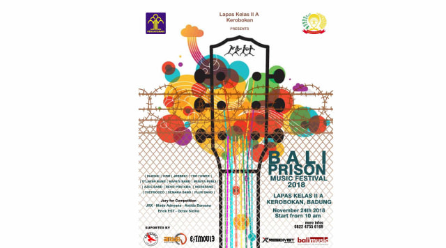 Lapas Krobokan Gelar  Bali Prison Music Festival 2018. (1)