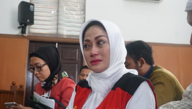 Sisca Dewi di Pengadilan Negeri Jakarta Selatan. (Foto: Helmi Afandi Abdullah/kumparan)