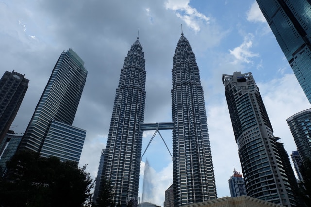 Menara Kembar Petronas, Kuala Lumpur Malaysia. (Foto: Eka Situmorang-Sir)