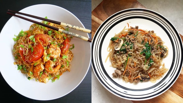Makanan Indonesia yang mirip hidangan luar negeri. (Foto: Instagram/@masyi.moe, Instagram/@jennaworld)