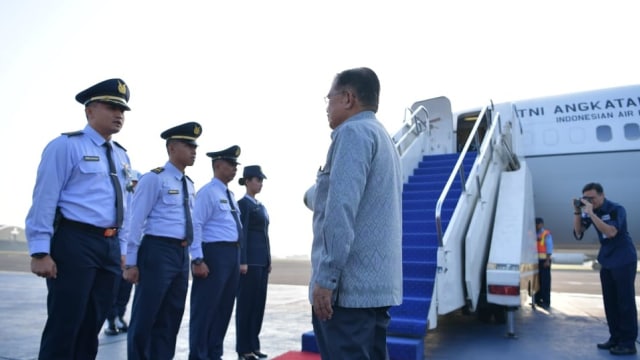 Kunjungan kerja Wakil Presiden Jusuf Kalla ke Balikpapan (Foto: Dok. Setwapres)