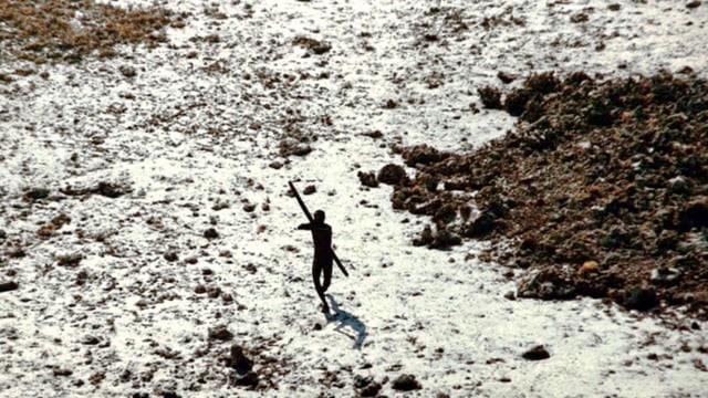 Suku Sentinel yang terisolasi dari dunia luar. (Foto: Indian Coast Guard/Survival)