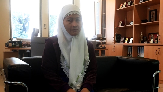 Siti Aminah, TKW di Malaysia yang tidak digaji selama 2 tahun. (Foto: Rizki Baiquni Pratama/kumparan)
