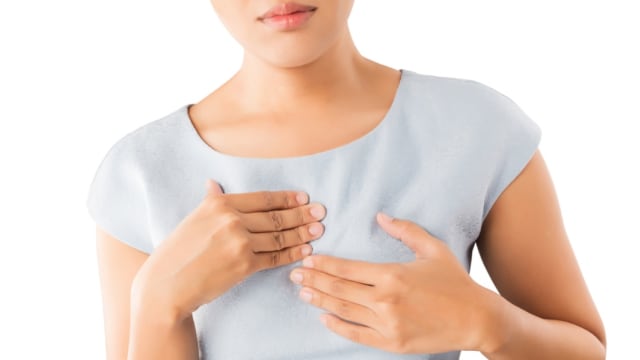 Ilustrasi heartburn (Foto: Shutterstock)