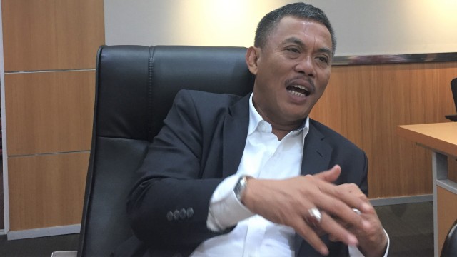 Ketua DPRD DKI Jakarta Prasetyo Edi Marsudi jawab pertanyaan wartawan. Foto: Moh Fajri/kumparan