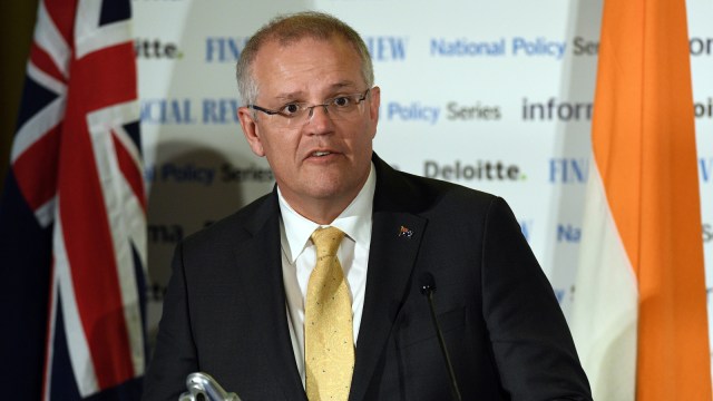 Perdana Menteri Australia, Scott Morrison. (Foto: AFP/POOL/SAEED KHAN)
