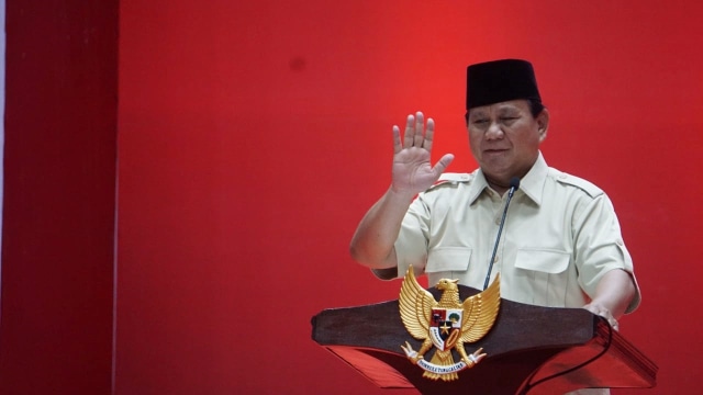 Prabowo Subianto. (Foto: Iqbal Firdaus/kumparan)