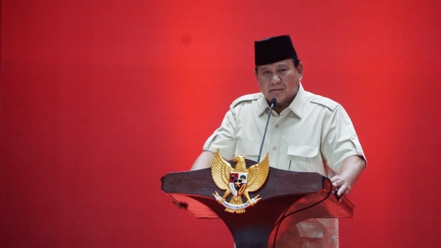 Prabowo Subianto. (Foto: Iqbal Firdaus/kumparan)