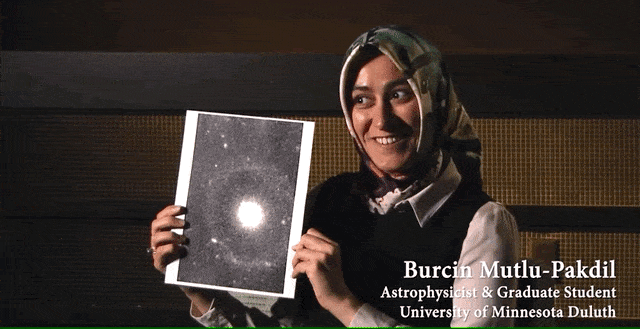 Ahli astrofisika asal Turki, Burçin Mutlu-Pakdi.. (Foto: Dok. Ant Lab)