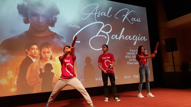 Gala Premier Film 'Asal Kau Bahagia' di Kapal Pesiar. (Foto: Achmad Rafiq/kumparan)