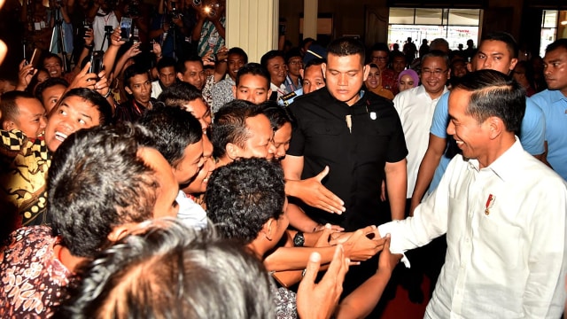 Jokowi Pada Acara Pengelolaan Dana Desa Se-Jawa Tengah di Semarang (Foto: Dok. Biro Pers Setpres)