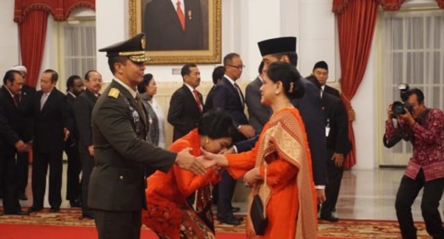Iriana Jokowi Ditanya soal Instagram: Ora Duwe