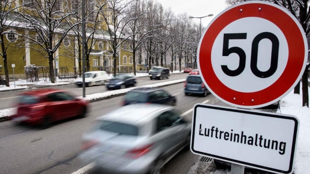 Ilustrasi batas kecepatan kendaraan di Jerman (Foto: dok. KWBU)