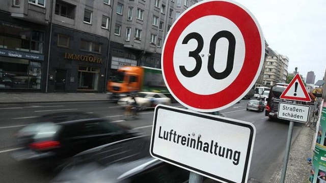 Ilustrasi batas kecepatan kendaraan di Jerman (Foto: dok. KWBU)