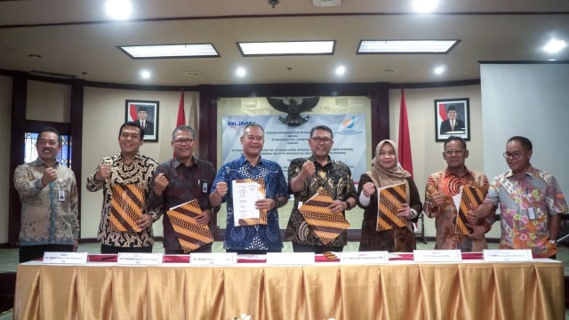 HoA Krakatau Steel dan 6 BUMN Karya di Kementerian BUMN, Jakarta. (Foto: Dok. Kementerian BUMN)