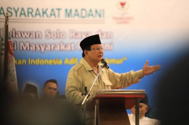 Prabowo Janjikan Tiga Swasembada Jika Terpilih