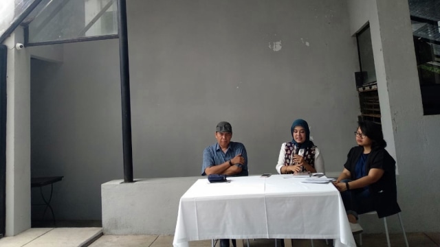 Diskusi mengenai Ki Hajar Dewantara dengan komunitas dan SMSG di Museum Ullen Sentalu, Yogyakarta. (Foto: Muhammad Lutfan Darmawan/kumparan)