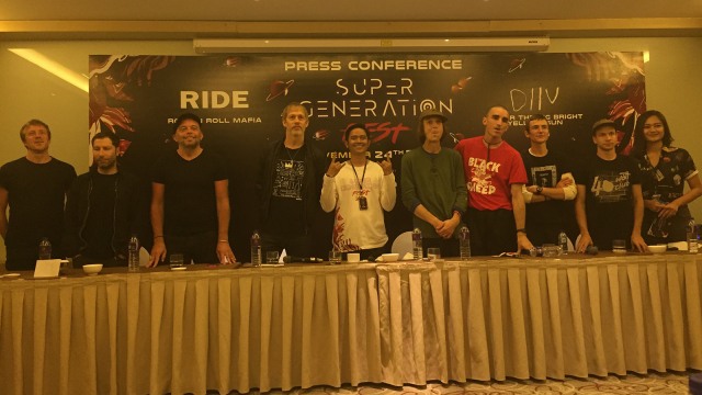 RIDE akan Pukau Panggung Super Generation Fest 2018. (Foto: Iqbal Tawakal/kumparan)