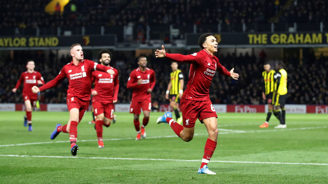 Liverpool menang besar di kandang Watford. (Foto: Reuters/Carl Recine)
