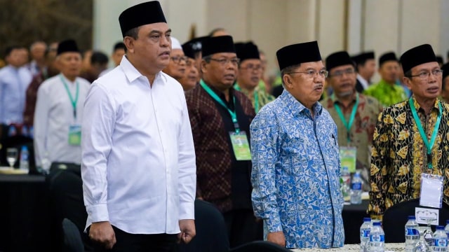 Wakil Ketua DMI Syafruddin dan Ketua DMI Jusuf Kalla. (Foto: Dok. DMI)