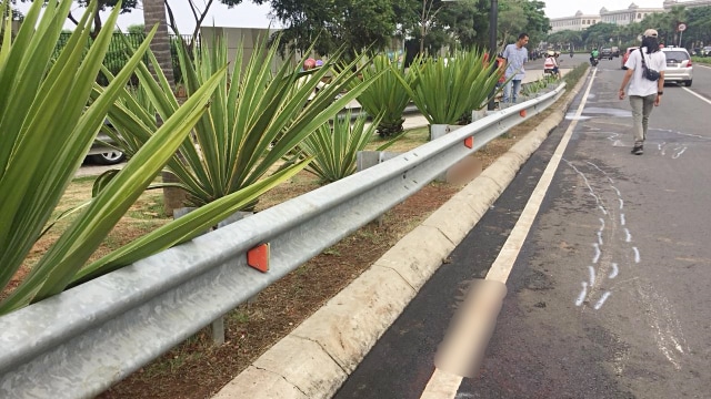 Kondisi terkini lokasi kecelakaan di Cipondoh, Tangerang, Minggu (25/11/2018). (Foto: Raga Imam/kumparan)