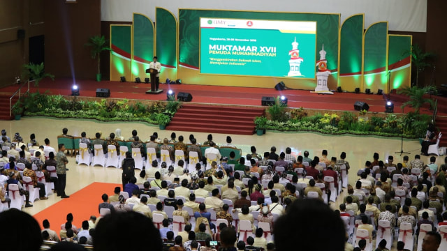 Suasana di acara Muktamar XVII Pemuda Muhammadiyah. (Foto: Dok. Pemuda Muhammadiyah)