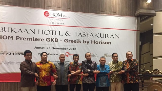 Pembukaan hotel dan tasyakuran @HOM Premiere GKB-Gresik (Foto: Heny Juniati)