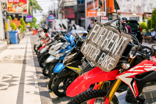 com-Sewa motor di Bali (Foto: Shutterstock)