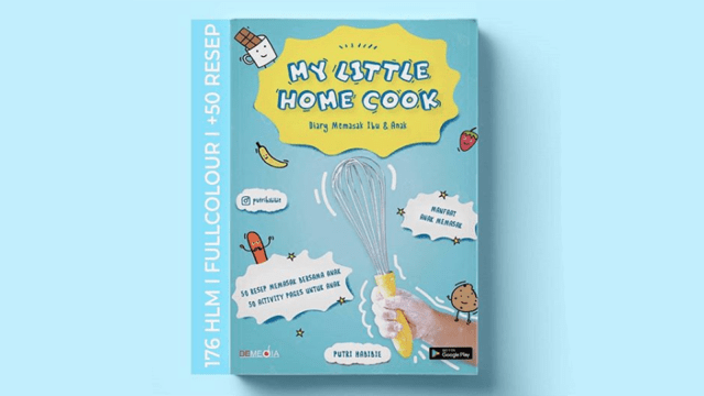 Buku "My Little Home Cook" (Foto: Instagram @demediapustaka)