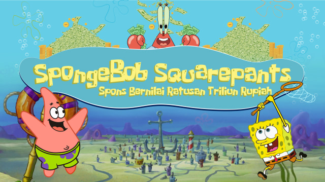Cover infografik SpongBob Squarepants (Foto: Basith Subastian)