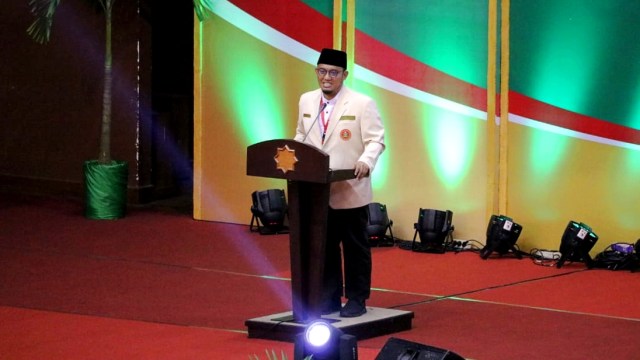 Dahnil Anzar Simanjuntak di acara Muktamar Pemuda Muhammadiyah 2018. (Foto: Dok. Istimewa)
