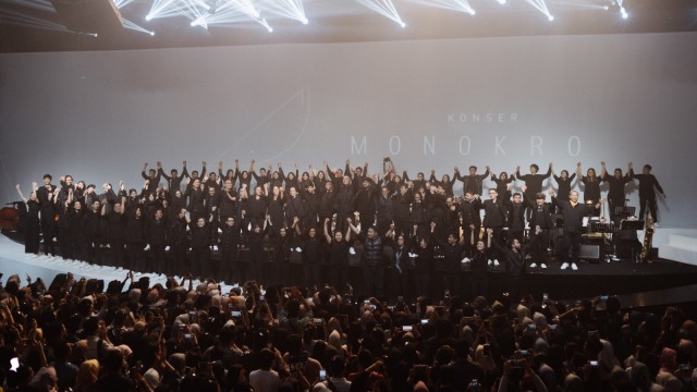 Konser Monokrom Tulus. (Foto: Dok. TulusCompany dan Mega Production)