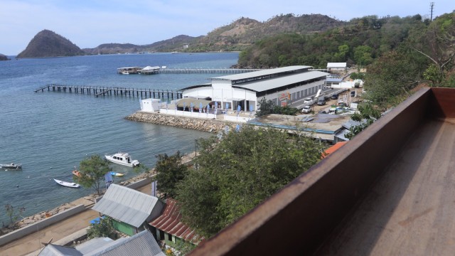 Tempat Pelelangan Ikan (TPI) Labuan Bajo yang baru. (Foto: Helinsa Rasputri/kumparan)