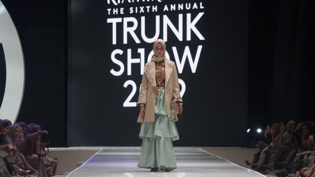 Trunk Show 2019 Ria Miranda. (Foto: Fanny Kusumawardhani/kumparan)