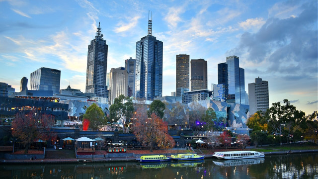 Melbourne, ibu kota negara bagian Victoria, Australia. Foto: Pixabay/Alf Scalise