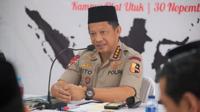 Kapolri, Jenderal Polisi Tito Karnavian menghadiri acara Silaturahmi Rohaniawan dan Cendekiawan Lintas Agama untuk Indonesia Bersatu. (Foto: Dok mabes polri)