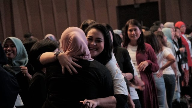 Peserta dalam acara Resonation Women Empowerement Conference di Kasabalanka, Jakarta. (Foto: Jamal Ramadhan/kumparan)