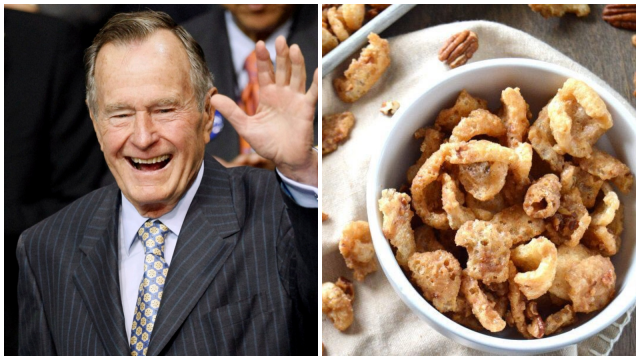 Ilustrasi makanan favorit George H.W. Bush (Foto: Rick Wilking/Reuters Instagram/@texasgranolagirl)